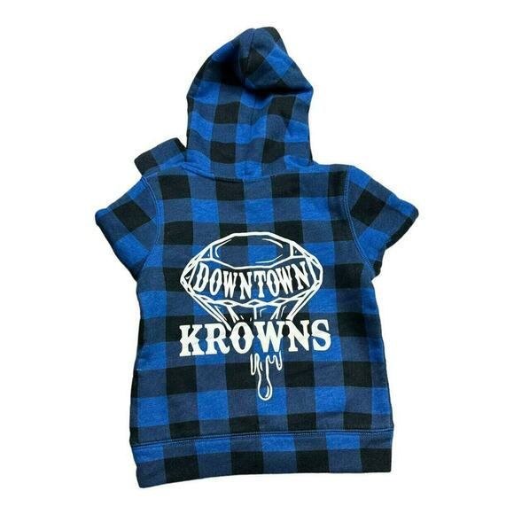 Downtown Krowns Buffalo Plaid Hoodie - Picture 2 of 5